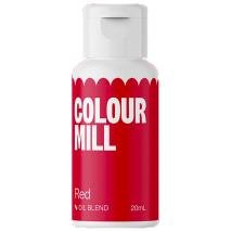 Colorante en base aceite Colour Mill 20 ml rojo