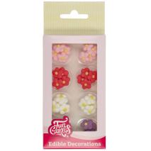 Set 32 decoraciones de az�car Flores mix