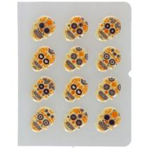 Set 12 decoracions de xocolata Dia de Morts