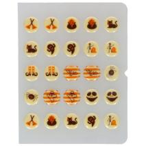 Set 25 decoracions de xocolata Halloween