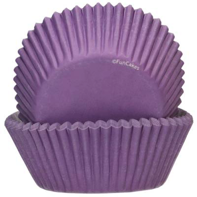 Papel cupcakes x48 p�rpura
