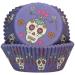 Papel cupcakes x48 Da de Muertos