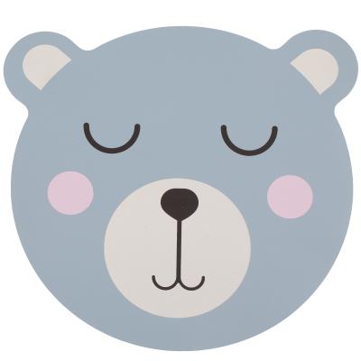 Mantel individual vegano Oso azul