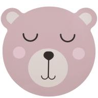 Mantel individual vegano Oso mauve