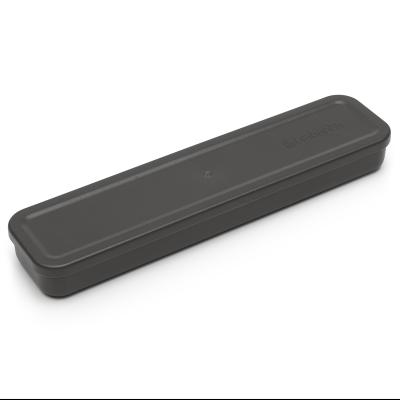 Juego 3 cubiertos acero inox funda Take