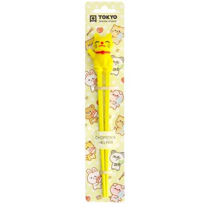 Palillos japoneses Gato suerte amarillo
