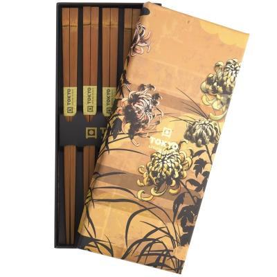 5 pares palillos japoneses Bamb