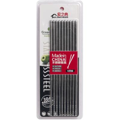 10 palillos japoneses acero