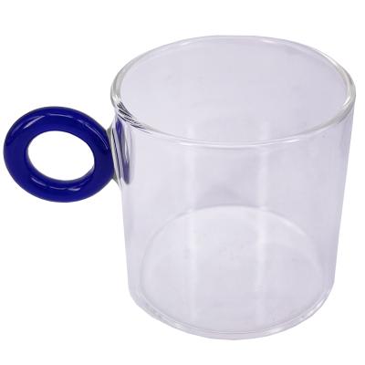 4x taza cristal caf asa color