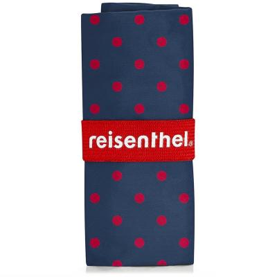 Bolsa compra plegable shopper Dots red