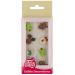 Set 8 decoraciones de chocolate Colours Christmas