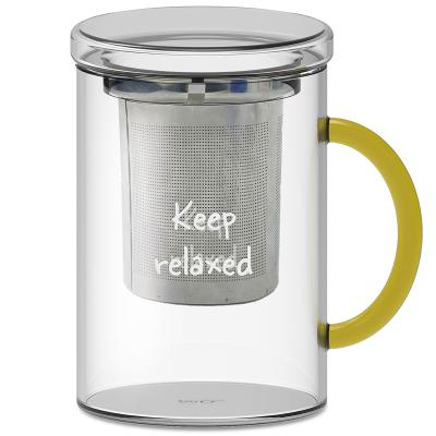 Taza tetera con filtro 420 ml Keep Relaxed