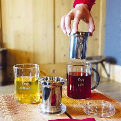 Taza tetera con filtro 420 ml Keep Relaxed