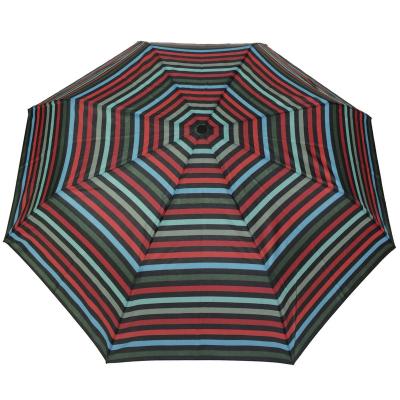 Paraguas plegable automtico Rayas