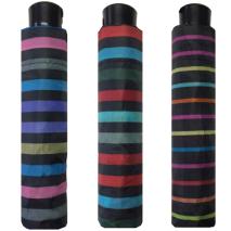 Paraguas plegable manual Rayas