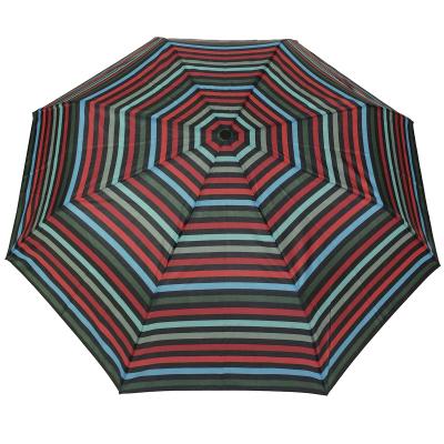 Paraguas plegable manual Rayas