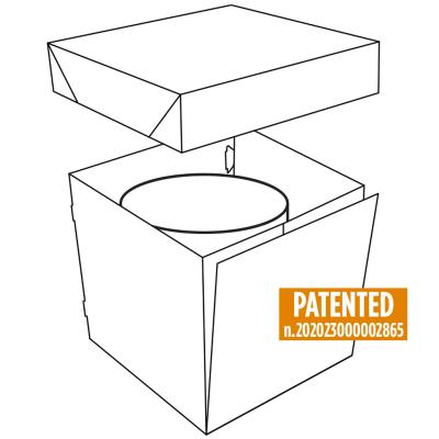 Caja para pasteles Easy 26,5x26,5x25 cm