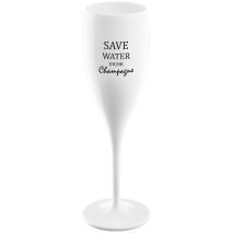 Copa champagne Save Water Drink Champagne