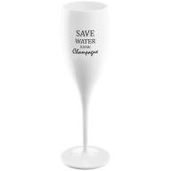 Copa champagne Save Water Drink Champagne