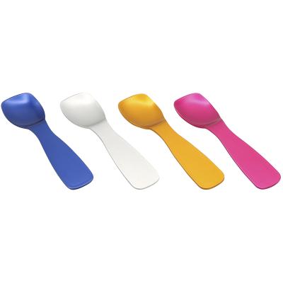 4x Cucharita helado colores alu