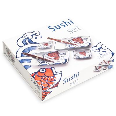 Set sushi japons Pez 6 piezas
