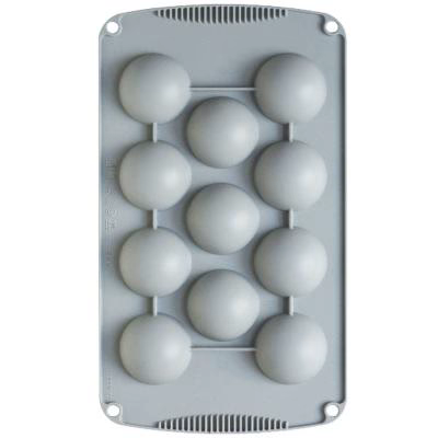 Molde semiesfera 11 cavidades x 5 cm