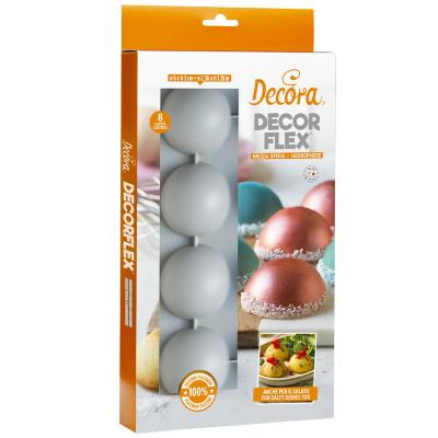 Molde semiesfera 8 cavidades x 6 cm