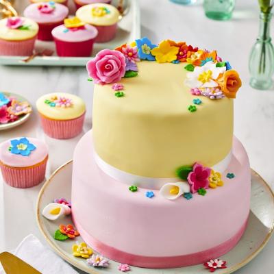 Fondant Funcakes 250 g blanco rosado
