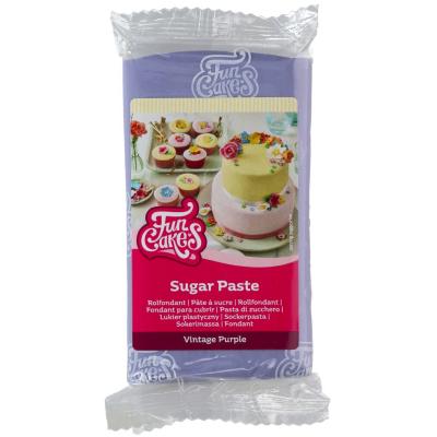 Fondant Funcakes 250 g prpura vintage