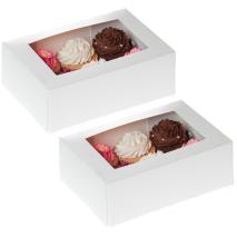 Set 2 cajas para 6 cupcakes House of Marie