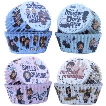 Papel cupcakes aluminio HP x60 Harry Potter