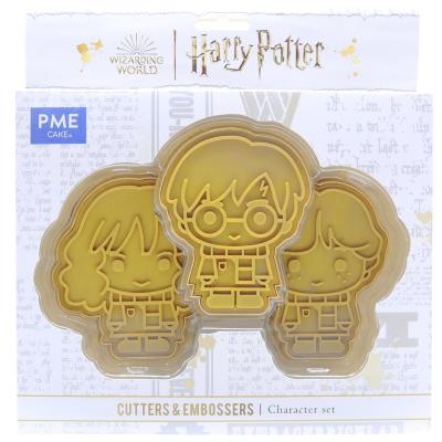 Set 3 cortadores y marcadores galletas HP Harry RH