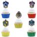 Toppers x6 Escudos HP Harry Potter Toppers x6 Escudos HP Harry Potter