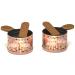 Set regalo 2 Raclette 6 velas cobre edition