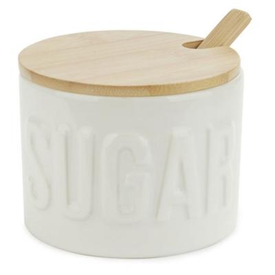 Azucarero Sugar con tapa y cucharita bamb�