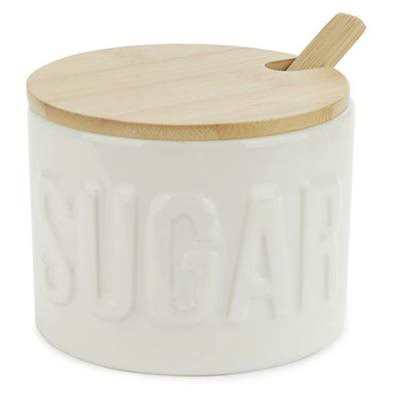 Azucarero Sugar con tapa y cucharita bamb�