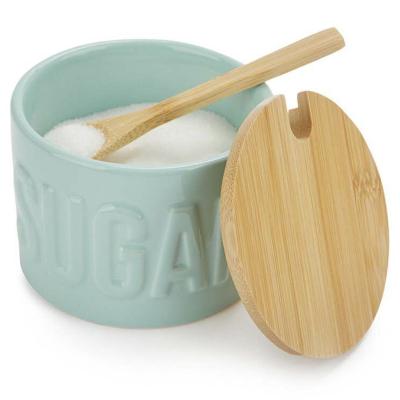 Azucarero Sugar con tapa y cucharita bamb�