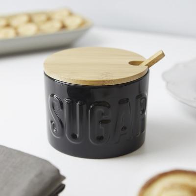 Azucarero Sugar con tapa y cucharita bamb