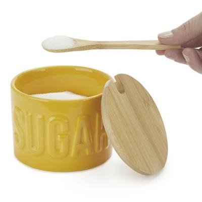 Azucarero Sugar con tapa y cucharita bamb�