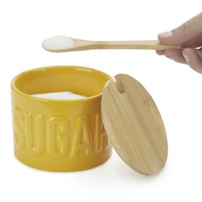 Azucarero Sugar con tapa y cucharita bamb�