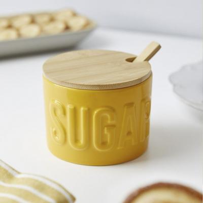 Azucarero Sugar con tapa y cucharita bamb�