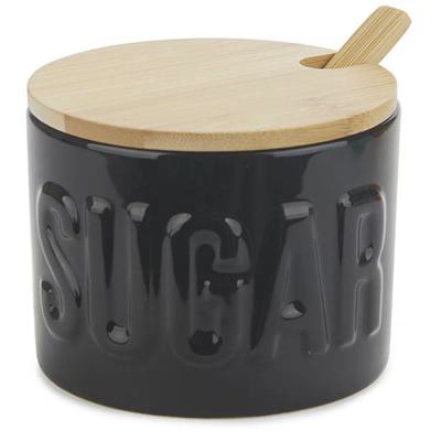 Azucarero Sugar con tapa y cucharita bamb�
