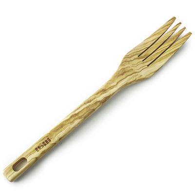 Tenedor madera olivo 30 cm