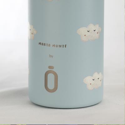Botella trmica cermica Runbott Nubes selva