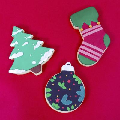 Set 3 cortadores galletas Navidad rbol PME