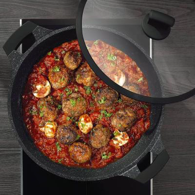 Cazuela baja Stella inducci�n 32 cm-5 L
