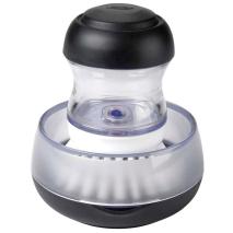 Raspall curt amb dosificador sab� i base suport
