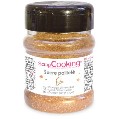 Sprinkles azcar Glitter 160 g oro