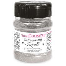 Sprinkles azcar Glitter 160 g plata