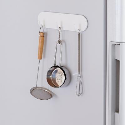 Colgador pared magntico 3 ganchos